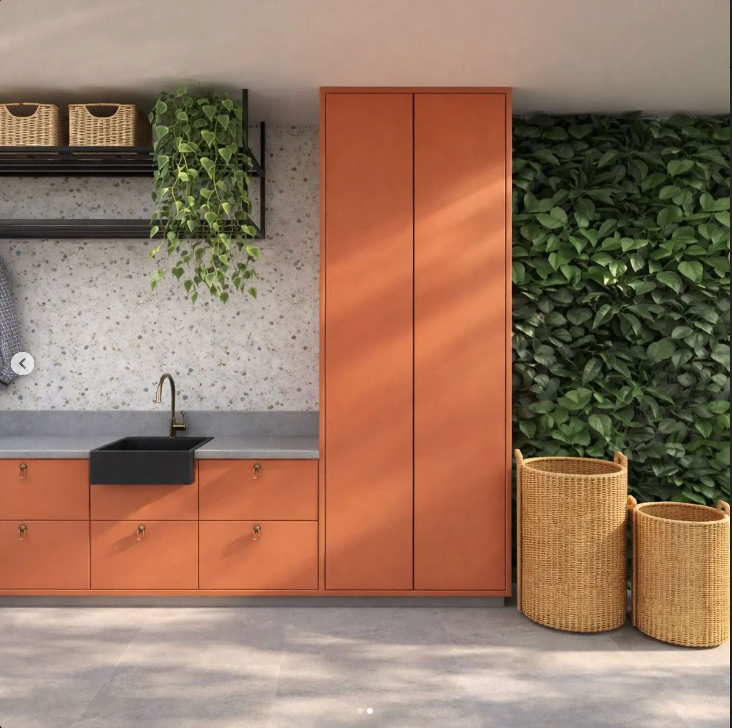Projeto Lavanderia Terracota por Joyce Brigagão Arquitetura — imagem 1 de 2